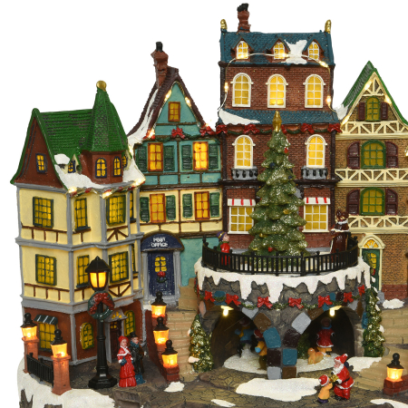Obiect decorativ (LED), „Stadtromantik”, Rasina, multicolor, PU 1, L. 29 cm, latime 44 cm, inaltime 36 cm [2]