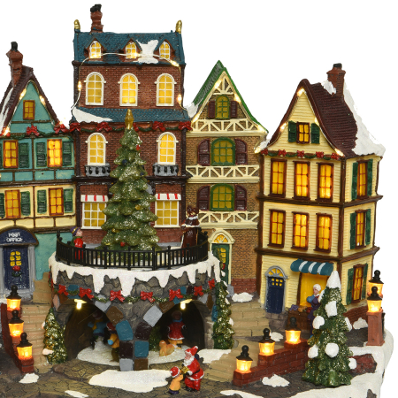 Obiect decorativ (LED), „Stadtromantik”, Rasina, multicolor, PU 1, L. 29 cm, latime 44 cm, inaltime 36 cm [3]