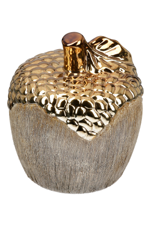 Obiect decorativ, Mar, "Lausanne", Ceramica, maro, culoare bronz, PU 6, H 15,5 cm, A. 13,5 cm [1]
