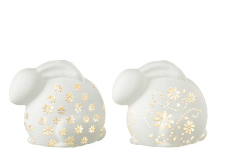 Primavara - Obiect decorativ, RABBIT, LED, ASS2