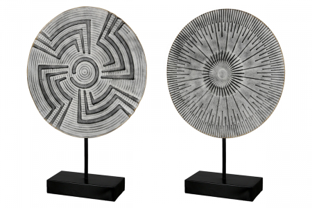 Obiect metalic deco, Zagora Set 2 [1]