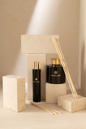 Odorizant, Sticla, Negru, 3x3x16 cm [3]