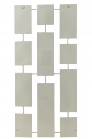 Oglinda 11 Parts, Metal, Argintiu, 47x1x100 cm [1]