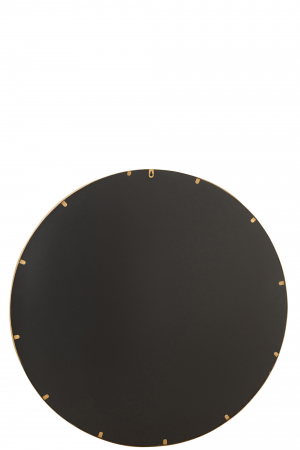 Oglinda Aurora, Metal, Auriu, 92x92x6.5 cm [3]