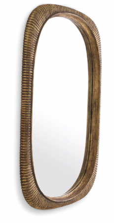 Oglindă, Casimir din auriu antic, Dims: L. 142 | W. 95 | D. 6  (CM) [1]
