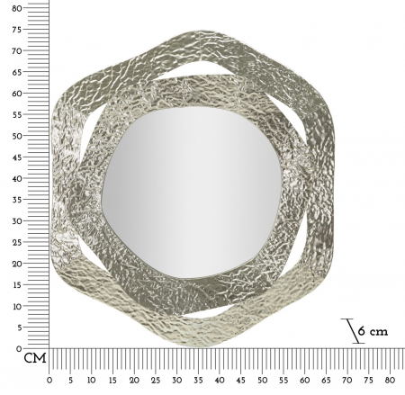 Oglinda de perete, AURY, 66x6x75 cm [5]