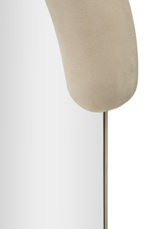 Oglinda de perete Chantal crem catifea 60x7x160 cm (dimensiunea oglinzii 45x140 cm) [3]