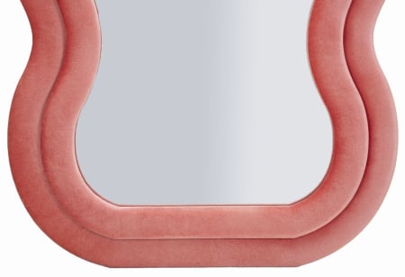 Oglinda de perete Emily roz 60x6x160 cm (dimensiunea oglinzii 42x144 cm) [5]