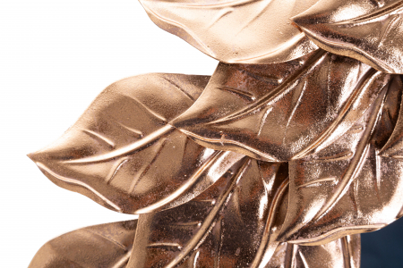 Oglinda de perete Glam Petal Rame, Fier/Oglinda/MDF, Aramiu, 73x73x5 cm [3]