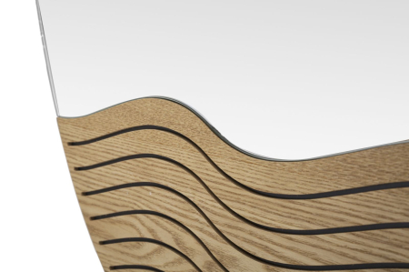 Oglinda de perete Lines 50x1,5x80 cm (dimensiunea oglinzii 50x62 cm) [2]