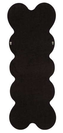 Oglinda de perete Monica neagra 58x4x160 cm (dimensiunea oglinzii 39x124 cm) [5]