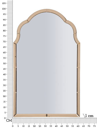 Oglinda de perete roz Tangier 62x1x100 cm (dimensiunea oglinzii 55x94 cm) [7]
