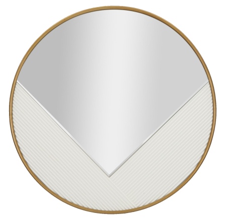 SALE % - Oglinda de perete Toulouse, ø 80x4 cm (dimensiunea oglinzii 73x64 cm)