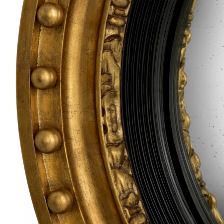 Oglindă, Girandole finisaj auriu antic, Dims: W. 73 | D. 15 | H. 139  (CM) [6]