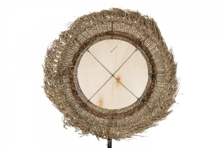 Oglinda Mael, Bambus, Natural, 110x10x110 cm [1]