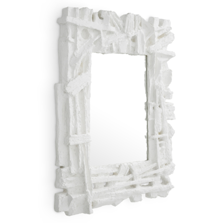 Oglinzi - Oglinda masonica alba |L. 121 | W. 96 | D. 10 cm 