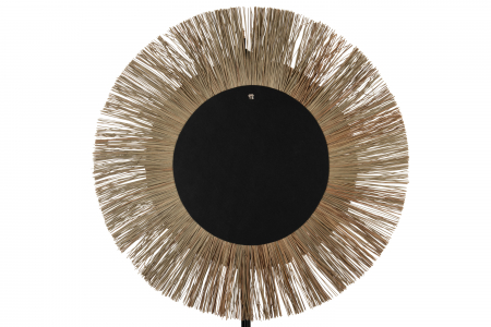 Oglinda Mendi, Bambus, Natural, 110x2x110 cm [1]