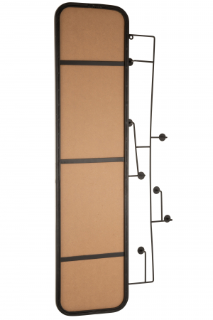Oglinda, Metal, Negru, 49x5x112 cm [1]