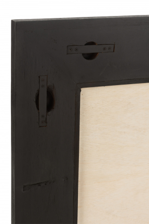 Oglinda Molly, Sticla, Negru, 80.5x80.5x3.5 cm [2]