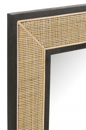 Oglinda Molly, Sticla, Negru, 80.5x80.5x3.5 cm [1]