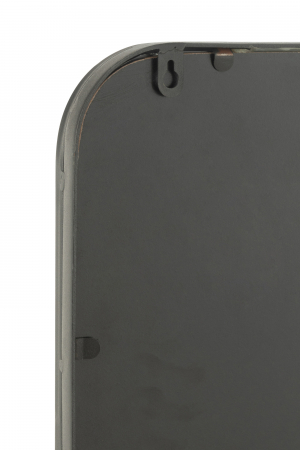 Oglinda Rectangular, Metal, Negru, 120x3x40 cm [2]