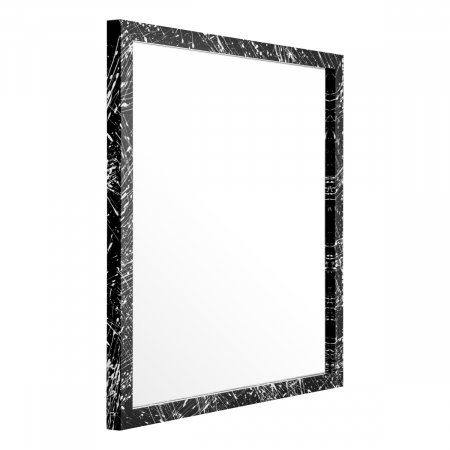 Oglindă, Reflection of Excentricity finisaj negru [2]