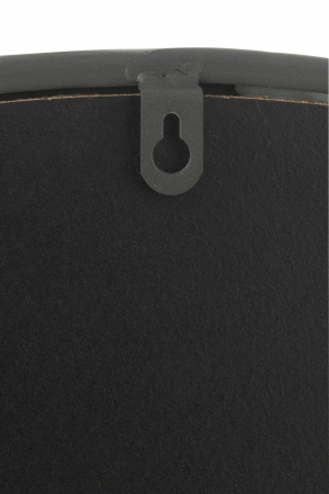Oglinda Round Matt, Metal, Negru, 110x110x2.5 cm [2]