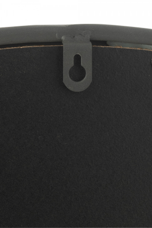 Oglinda Round, Metal, Negru, 50x2.5x50 cm [2]