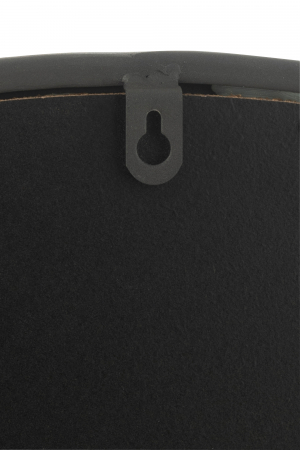 Oglinda Round, Metal, Negru, 80x80x2.5 cm [3]