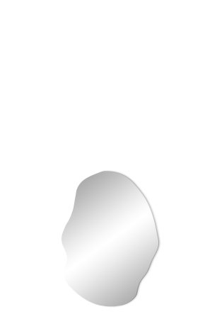 Oglinda, Sticla, Argintiu, 50x70x3.5 [1]