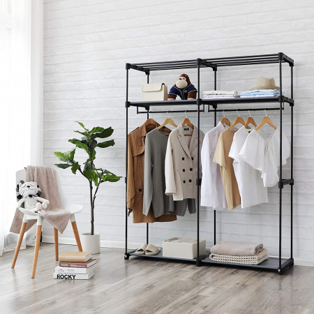 SALE % - Organizator pliabil haine, Metal, 140*43*174