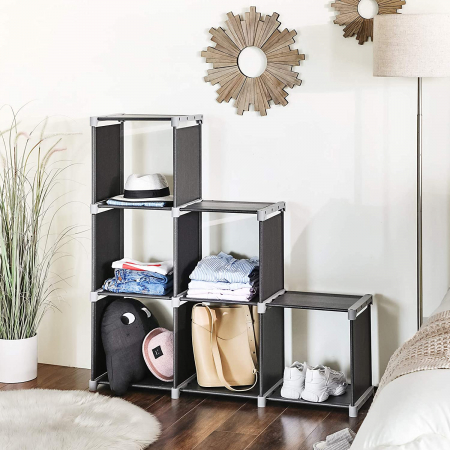 Organizator pliabil haine si accesorii, SONGMICS, 110 x 106 x 32 cm [2]