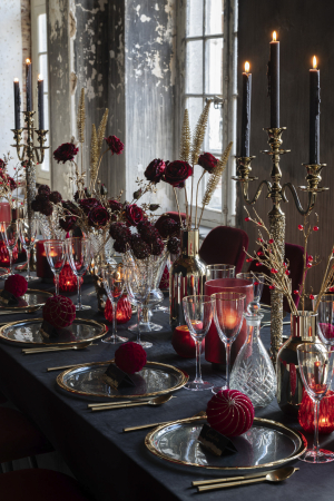 DINING - Pahar de vin Auriu