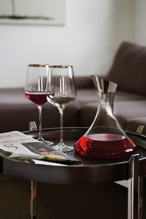 Pahar pentru vin PLATINUM, sticla, 27x10cm [2]