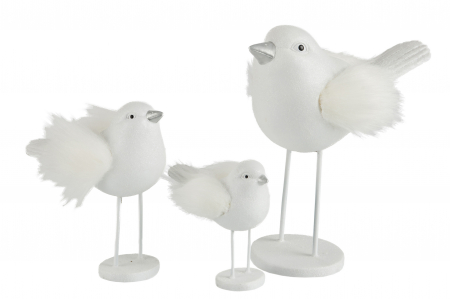 Pasare Bird, Compozit, Alb, 20x9x20.5 cm [1]