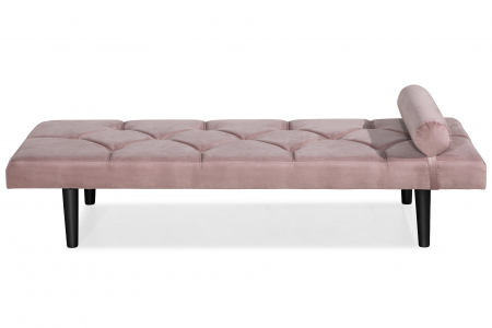 Pat de zi Diana, Roz, 185x40x75 cm