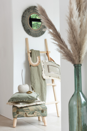 SALE % - Patura, Bumbac/Panza/Poliester, Verde, 200x150x0.5 cm