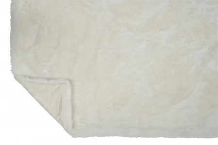 Patura Cutie, Fibre textile, Alb, 180x130x3 cm [4]