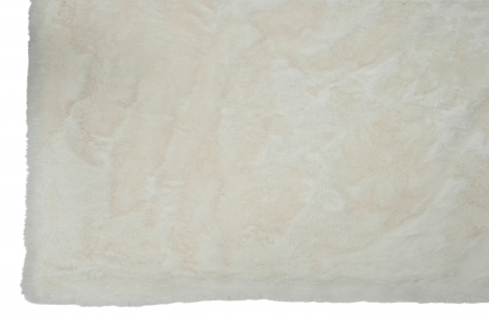 Patura Cutie, Fibre textile, Alb, 180x130x3 cm [3]