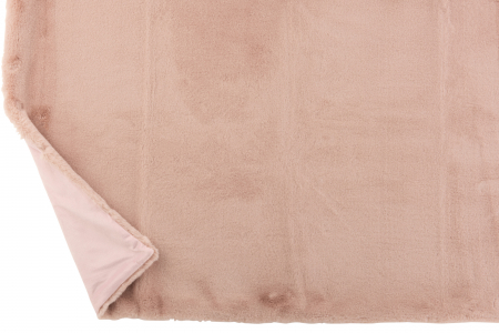 Patura Cutie, Fibre textile, Roz, 180x130x0.5 cm [2]