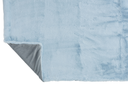 Patura plaid, Blanita, Albastru, 180x130x0.5 [3]