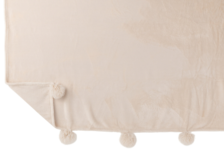 Patura plaid, Blanita, Bej, 170x130x1 [2]