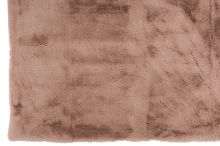 Patura plaid, Blanita, Roz, 180x130x3 [2]