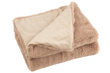 SALE % - Patura plaid, Blanita, Roz, 180x130x3