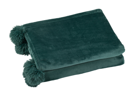 Patura plaid, Blanita, Verde, 170x130x1 [1]