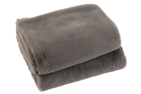 Patura plaid, Material sintetic, Maro, 180x130x4 [1]