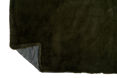 Patura plaid, Material sintetic, Verde, 180x130x3 [3]