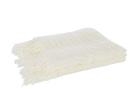 Patura plaid, Textil, Alb , 130x160x1 [1]