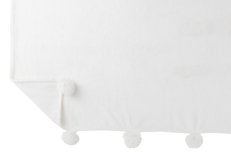 Patura plaid, Textil, Alb , 170x130x1 [2]