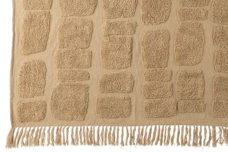 Patura plaid, Textil, Bej, 192x123x1 [1]